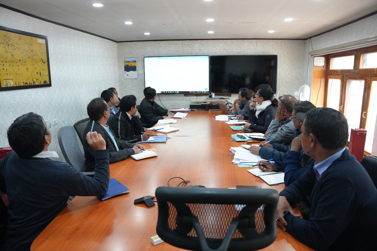 CPO Leh dicusses implementation of Vibrant Village Programme