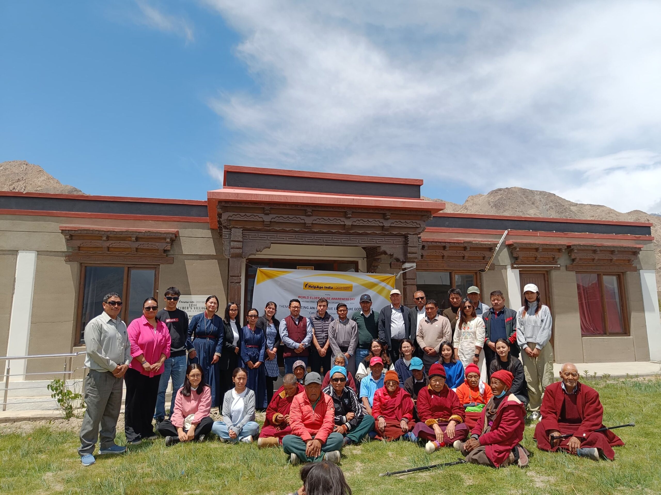 World Elder Abuse Awareness Day: HelpAge India unveils report – ‘Ageing in India: Exploring Preparedness & Response to Care Challenges’ in Leh