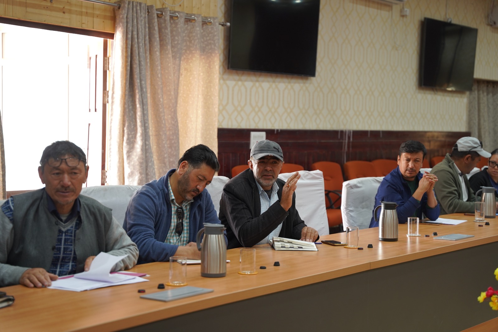 ADDC Leh reviews progress of MGNREGA and NRLM