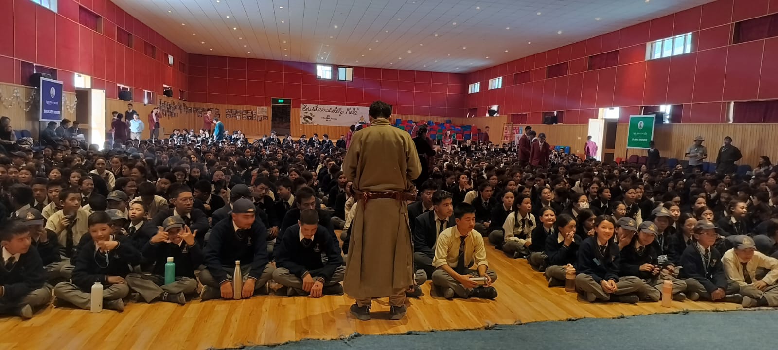 Health Department conducts de-addiction awareness program at Lamdon School Leh