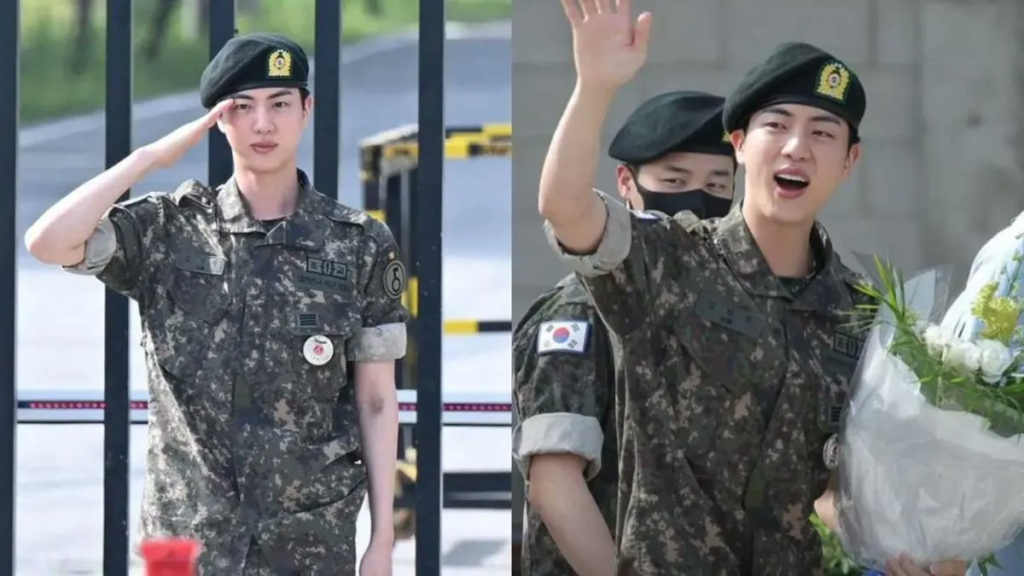 BTS member Jin discharged from military, band reassembles to celebrate his homecoming