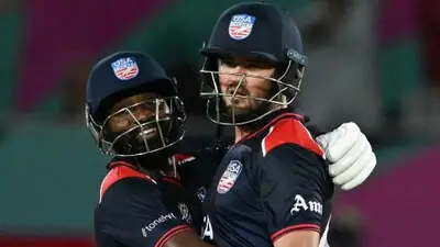 USA thump Canada by seven wickets, begin tryst with top-flight cricket in style