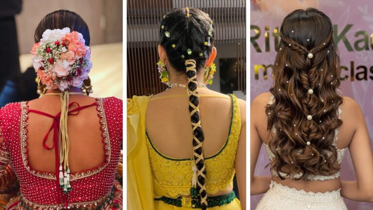 10+ Trending Indian Wedding hairstyle For 2024 