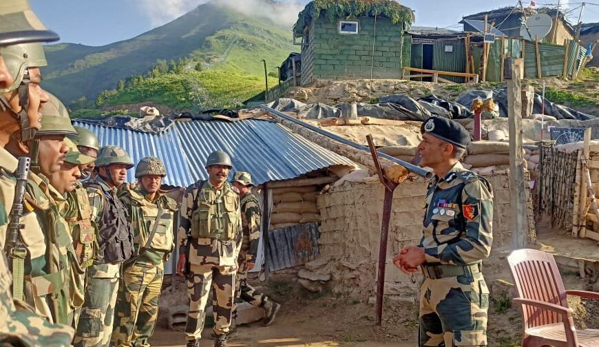 IG BSF reviews security situation in Badipora