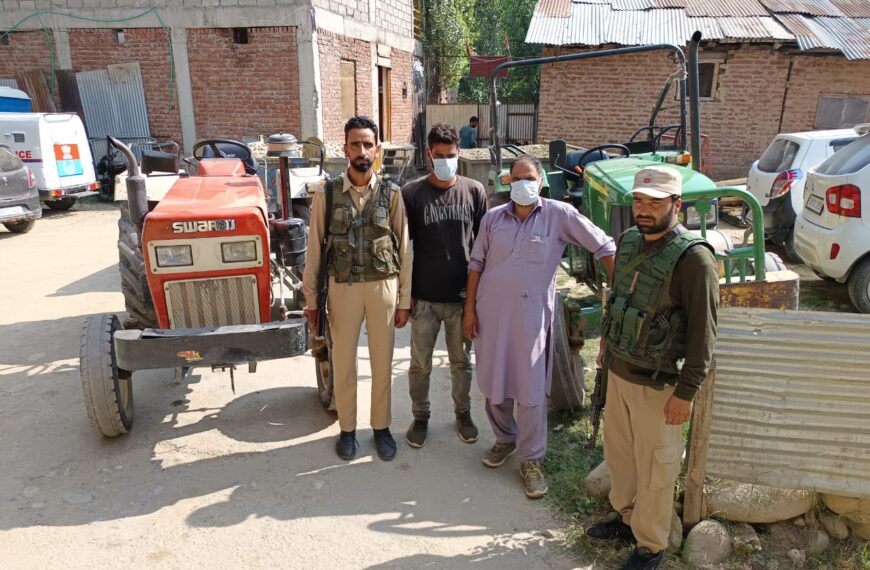 Crackdown on illegal mining: Police apprehends 2 miners, seizes 2 vehicles in Baramulla