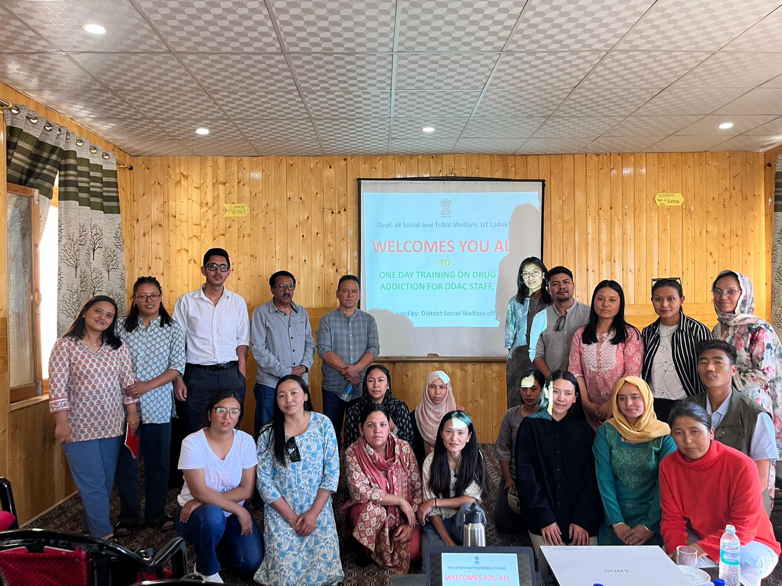 District Social Welfare Office Leh organizes Seminar-Cum-Training for De-Addiction centre staff