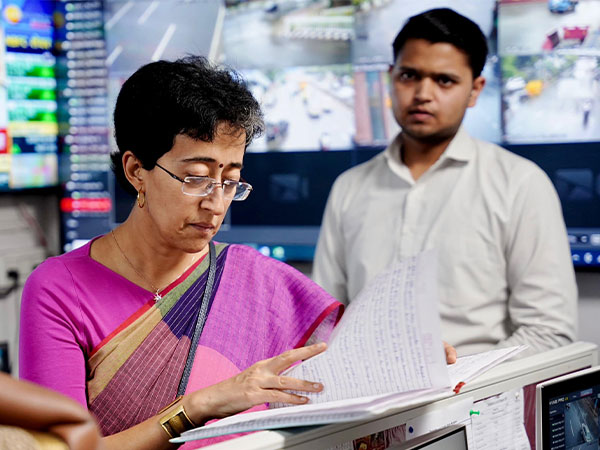 Delhi Minister Atishi inspects Centralized Monsoon Control Room of PWD to…