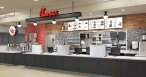 The image shows the Chick-fil-A restaurant and here you can find its Breakfast Hours