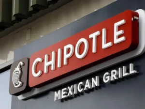 the picture shows the chipotle written in white color and the mexican grill also in white color you will find here Chipotle Menu With Prices