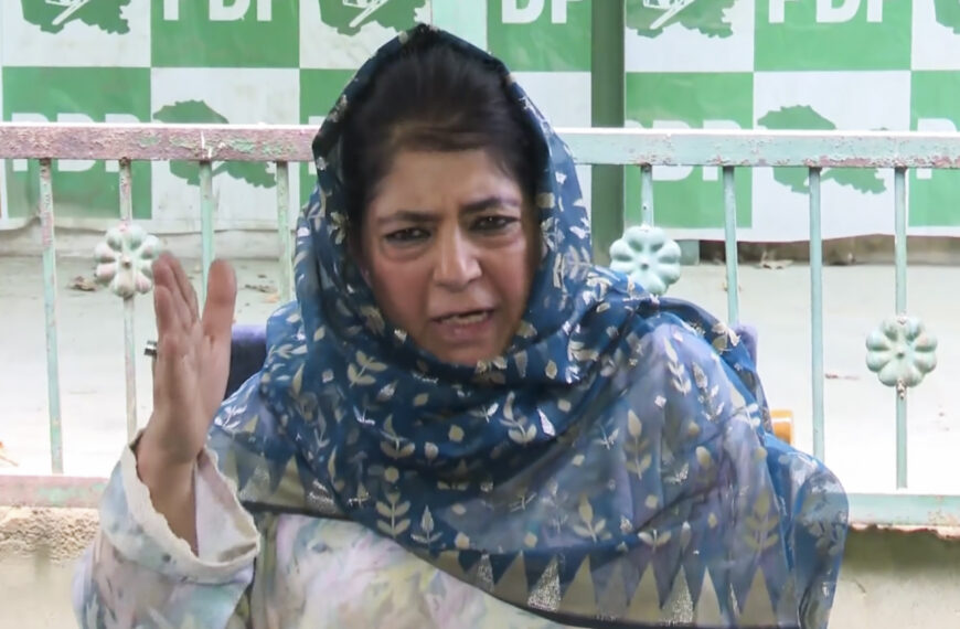 Mehbooba Mufti accuses political parties of buying votes with money