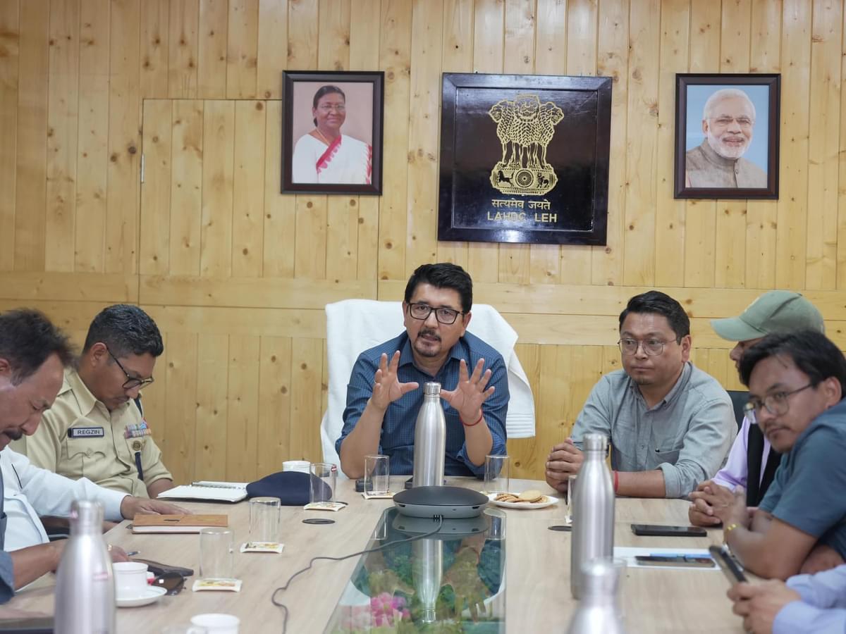 Review Meeting regarding preparation for the upcoming “Ladakh dPal rNgam Duston” celebration