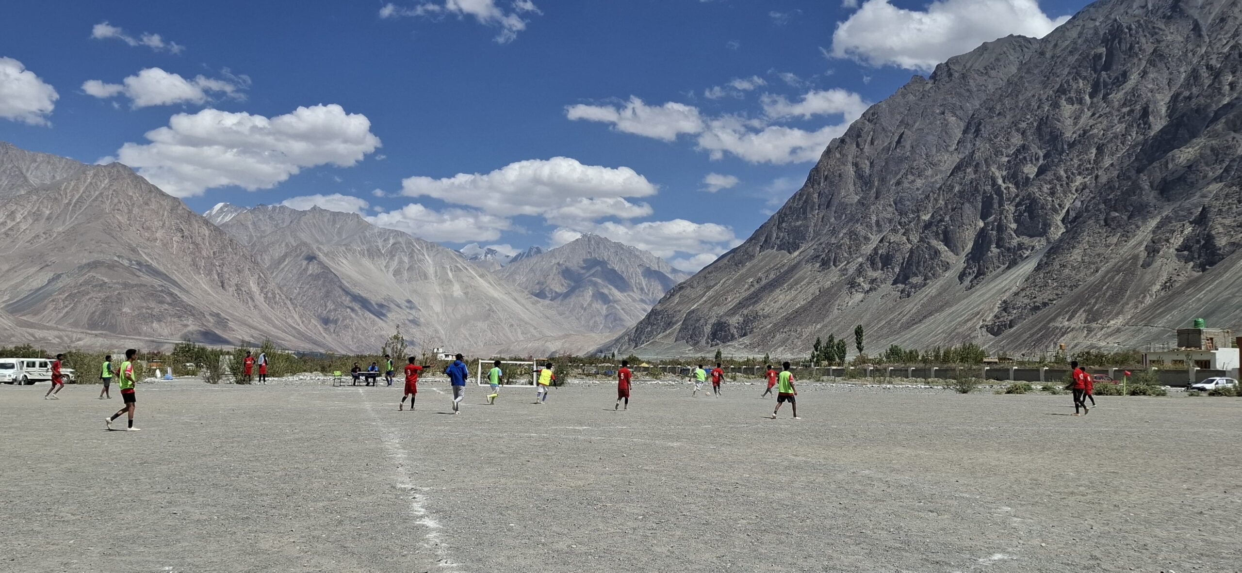 Closing ceremony of zonal level inter school tournament of Nubra held at GHSS Diskit