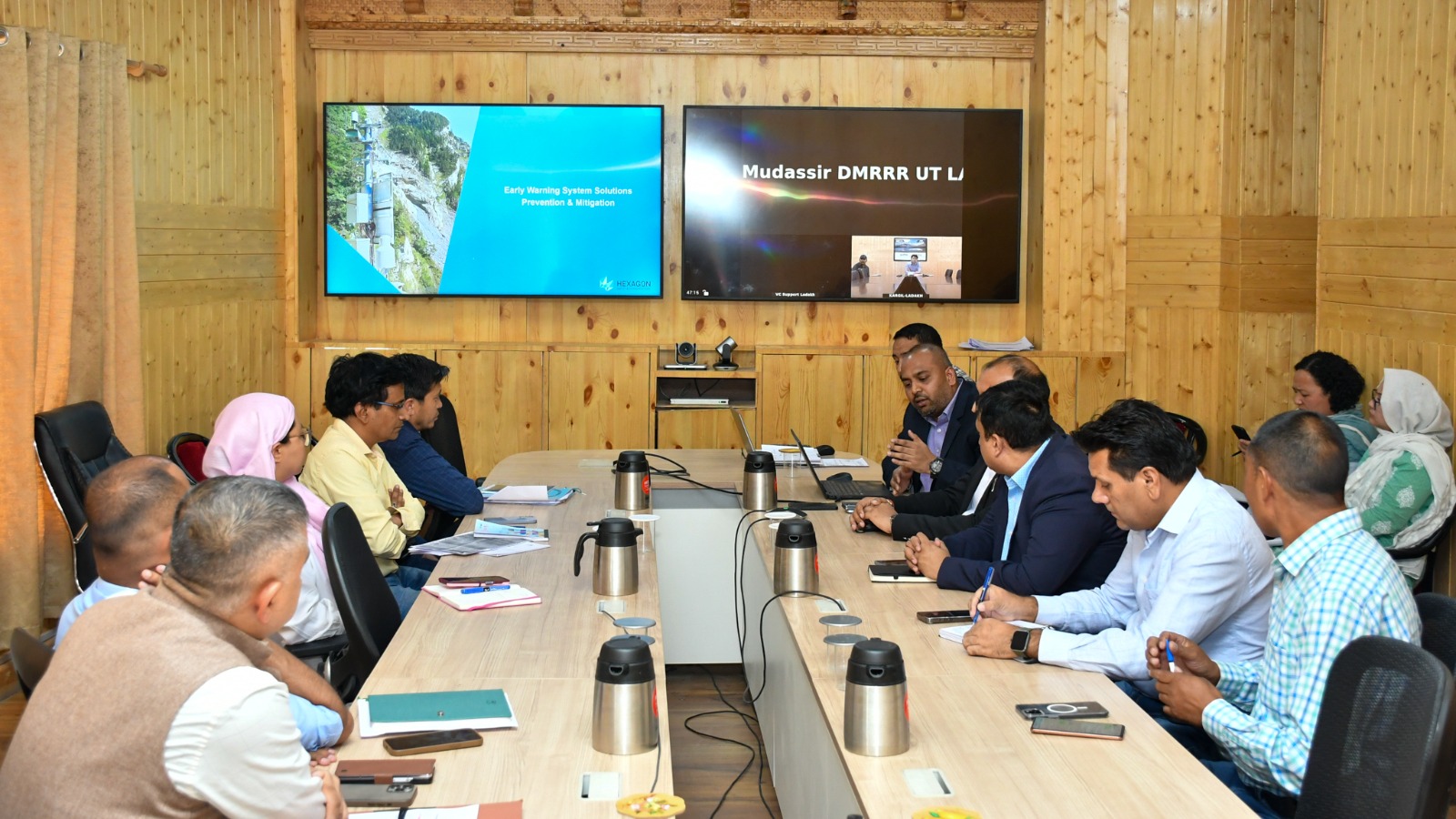 Advisor Ladakh reviews upgradation on EOC Ladakh