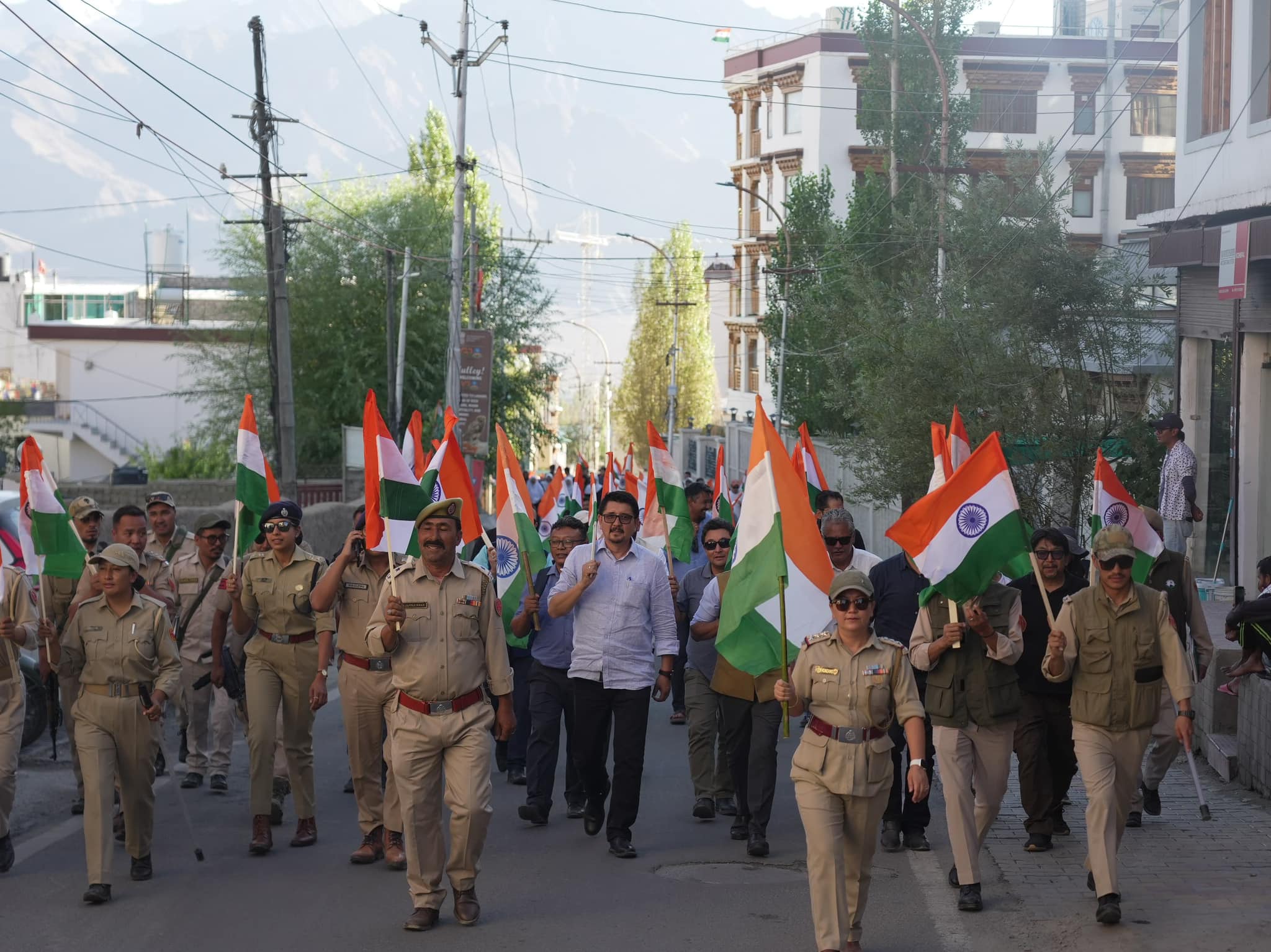 Har-Ghar-Tiranga Campaign Begins in Leh