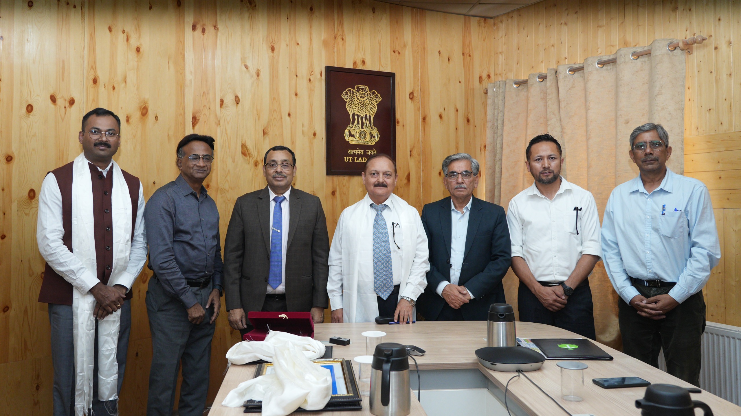 University of Ladakh signs MoU in Presence of Advisor Dr Pawan Kotwal, strengthening Educational and Developmental Ties