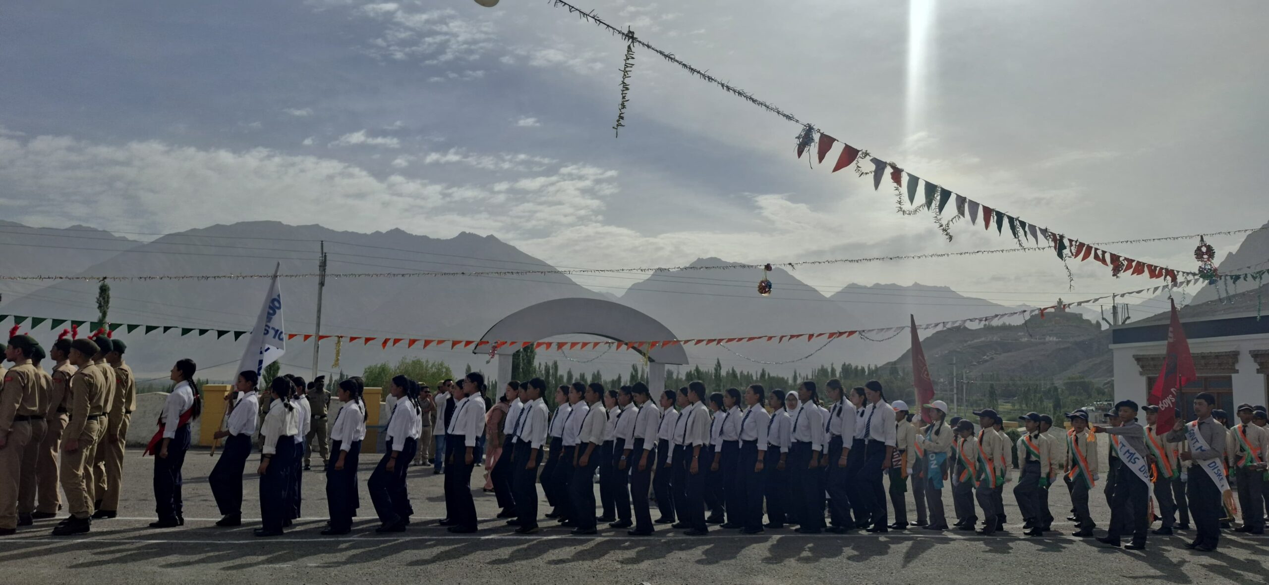 78th Independence Day Celebrated at Diskit, Nubra