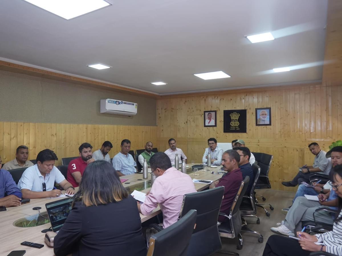 Chairman/CEC Tashi Gyalson Reviews Plans for Climate Cup 2024 Football Tournament