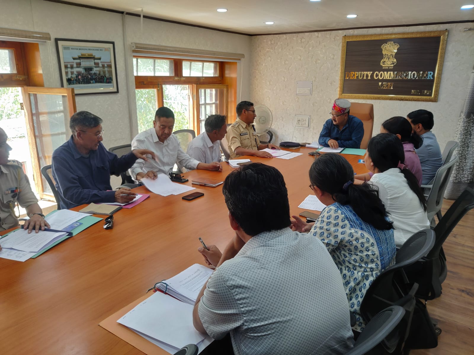 ADC Leh convened meeting of District Level Committee under Narco Coordination Center (NCORD) Mechanism