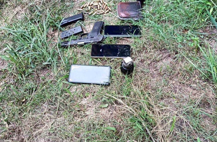 3 terror associates arrested from Anantnag district’s Bijbehara area. Arms & ammunition recovered