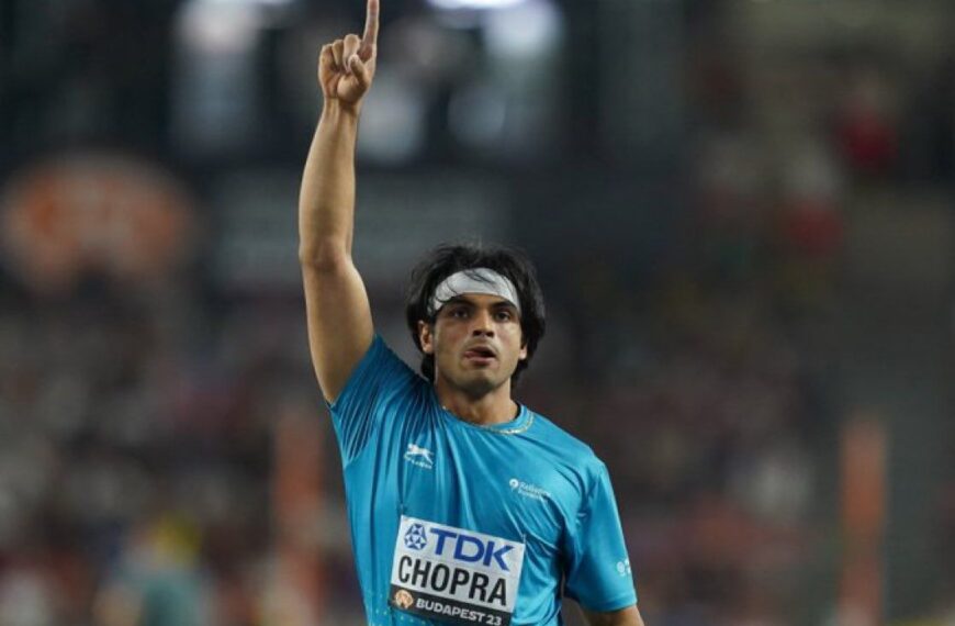 Neeraj Chopra bags silver medal for India at Paris Olympics 2024