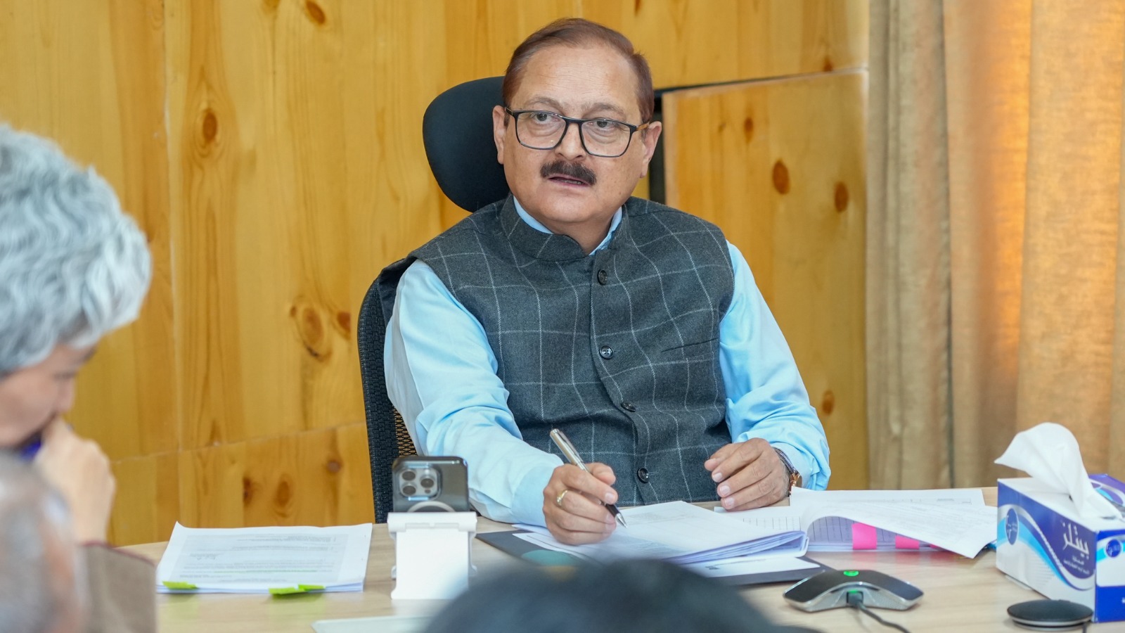 Advisor Ladakh Dr Kotwal chairs Empowered Committee Meeting on Recruitment Rules; Committee Recommends various amendments