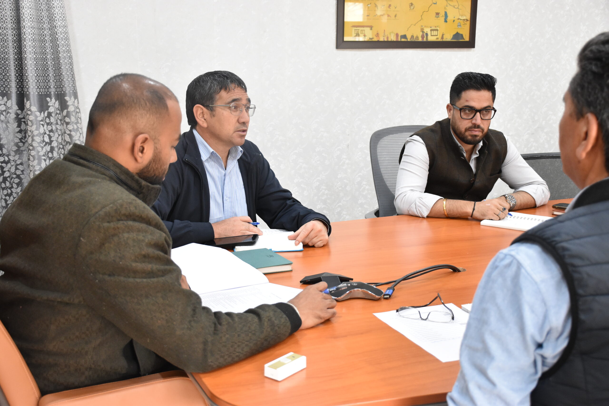 DC Leh convenes meeting on implementation of PM Surya Ghar Muft Bijli Yojana