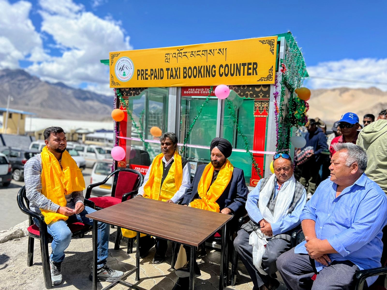 Prepaid taxi booking counter service inaugurated at KBR Airport