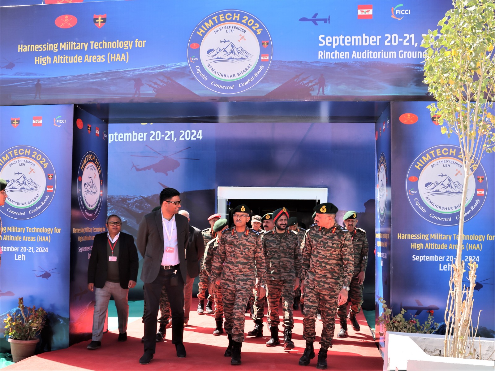 Northern Army commander inaugurates event in Ladakh to showcase innovation in defence applications