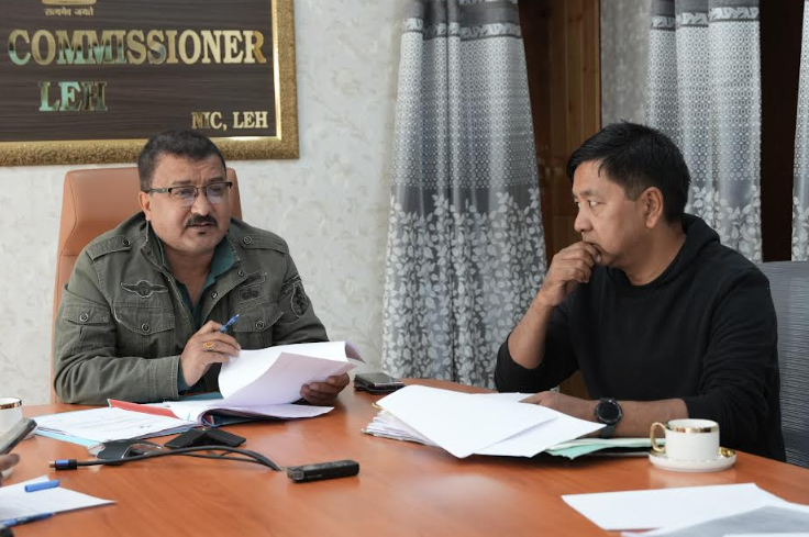 ADC Leh convened meeting on Special Summary Revision of Photo Electoral Rolls