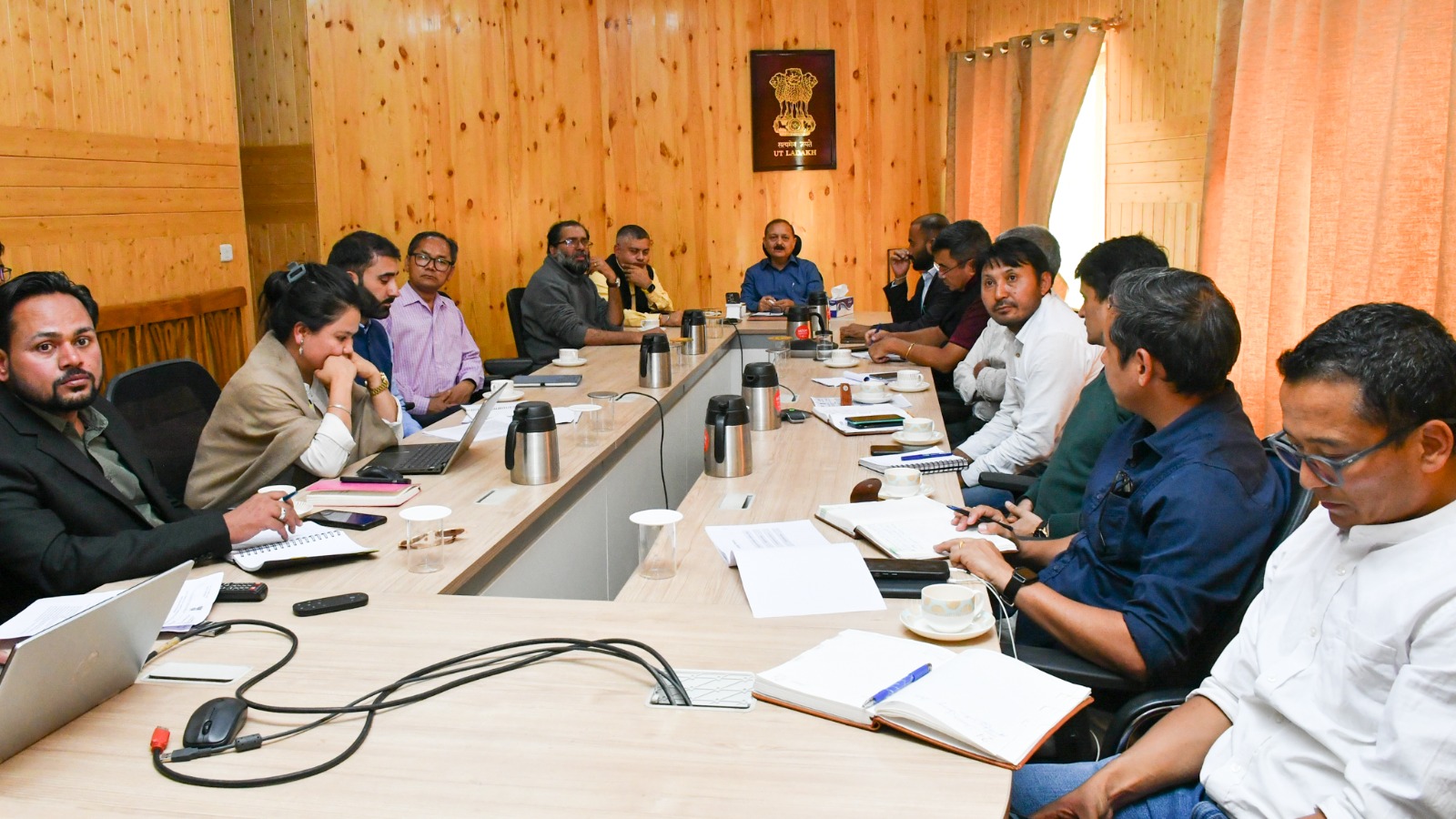 Advisor Dr Pawan Kotwal chairs 1st State level Meeting of Swachhata Hi Seva 2024 and Swachhata Green Leaf Rating System