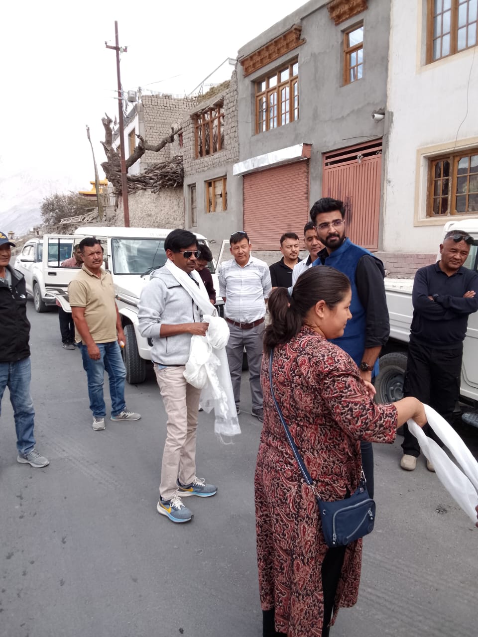 Commissioner Secretary, Health and Forest UT Ladakh visits Medical Sub Centres at Nubra