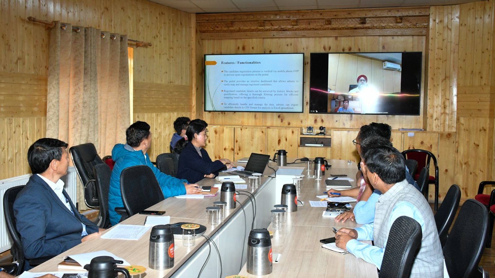 Advisor Ladakh launches Skill Development Survey portal of LPDD Aims to skill & upskill Ladakhi youth for upcoming renewable energy projects