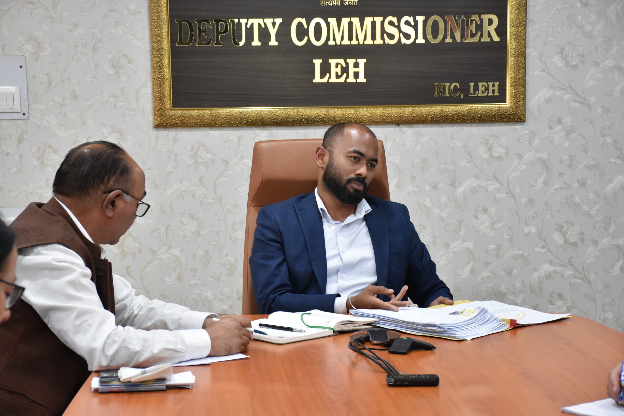 DC Leh reviews implementation of Vishwakarma Scheme in Leh District