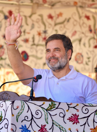 Poonch: Rahul Gandhi bats for statehood, says INDIA block fractured psychology of PM Modi