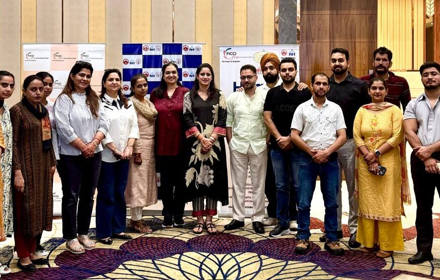 FICCI FLO JKL Organizes Health Camp Under ‘Har Ghar Swasth’ Initiative at Four A Resort, Birpur