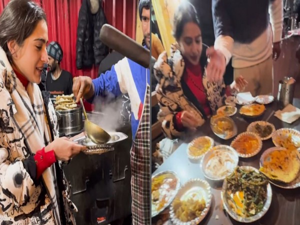 Sara Ali Khan proves she’s a big-time foodie as she celebrates Diwali with good food during Kedarnath trip