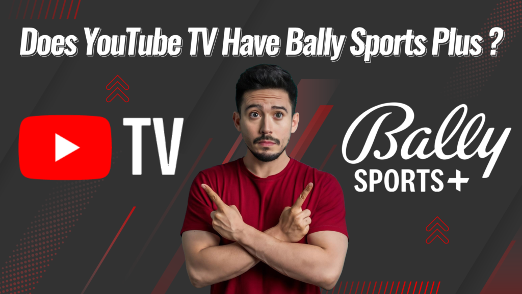 Does YouTube TV Have Bally Sports Plus? Image of a TV screen with the Bally Sports+ logo on it. Bally Sports+ is a sports streaming service that offers live and on-demand coverage of NBA, NHL, MLB, MLS, and college sports. It is available in the United States and Canada. YouTube TV is a live TV streaming service that offers over 100 channels, including sports, news, entertainment, and more. It is available in the United States. Bally Sports+ is not currently available on YouTube TV. However, you can watch Bally Sports+ on other streaming services, such as Hulu + Live TV, Sling TV, and fuboTV.