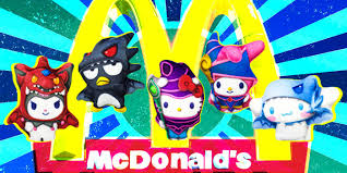 Sanrio Characters mcdonalds happy meal toy for november 2024 japan