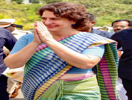 Priyanka accuses Modi govt of neglecting Wayanad rehab efforts