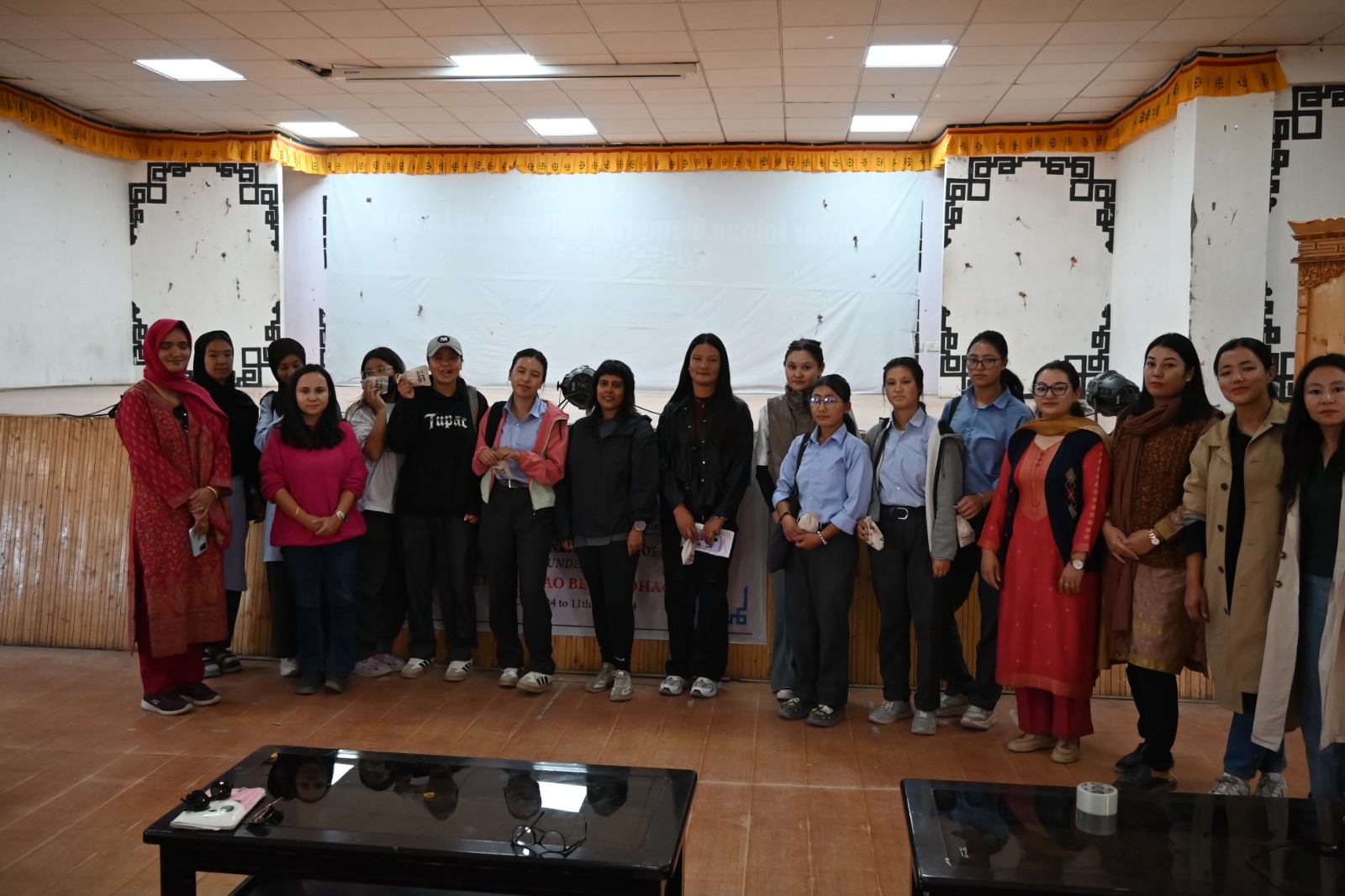 Eliezer Joldan Memorial College cum Social Welfare Department host programme on menstrual hygiene in Leh