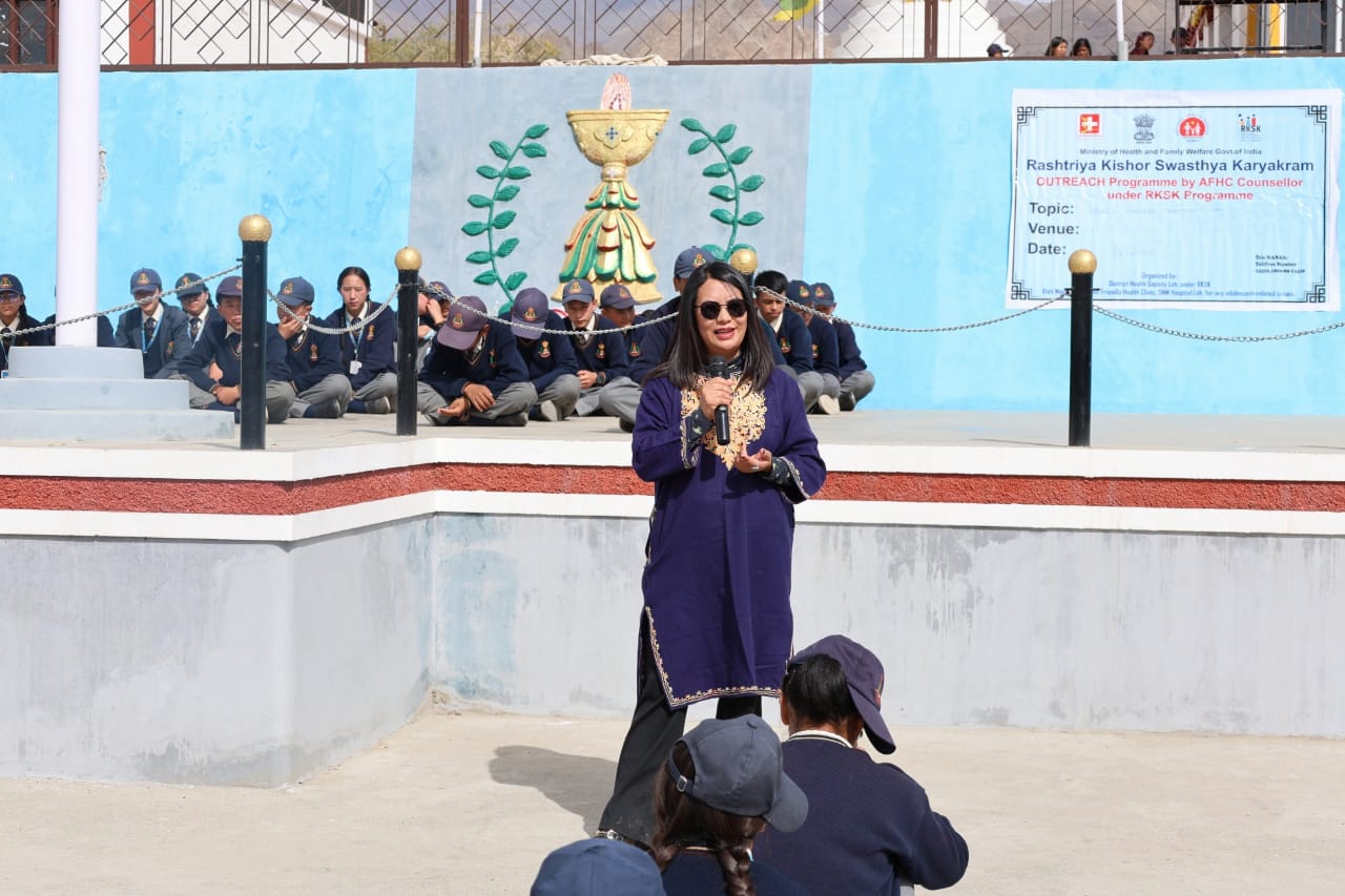 Health Department Launches Comprehensive Health Initiative in Leh Schools