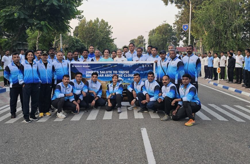 IAF’s Vayu Veer Vijeta Car rally leaves Jammu amidst grand fanfare for Chandigarh and Dehradun