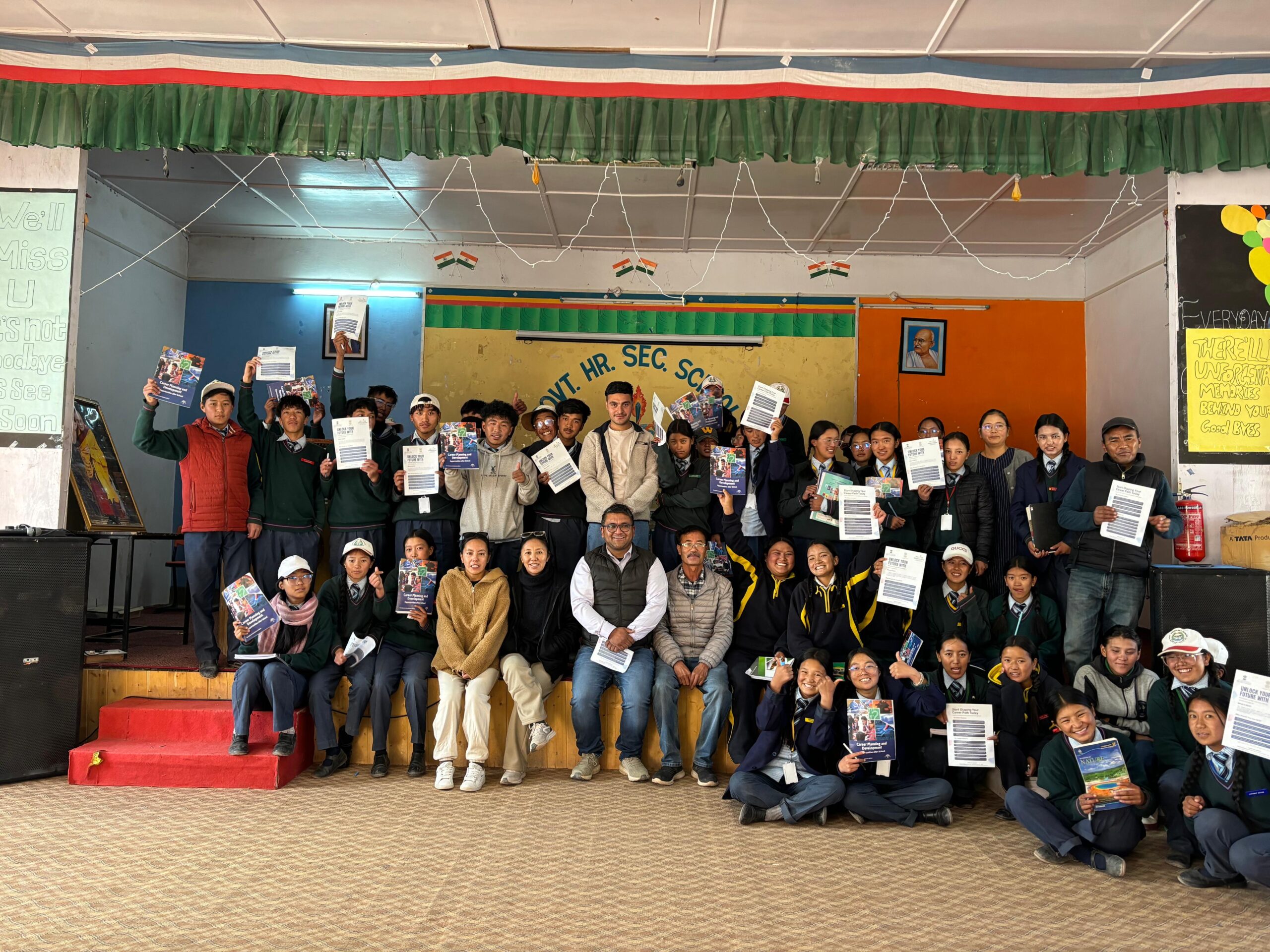 District Employment and Counselling Centre, Leh Organizes Awareness Program on National Career Service (NCS) in Schools of Nyoma and Durbuk Subdivisions