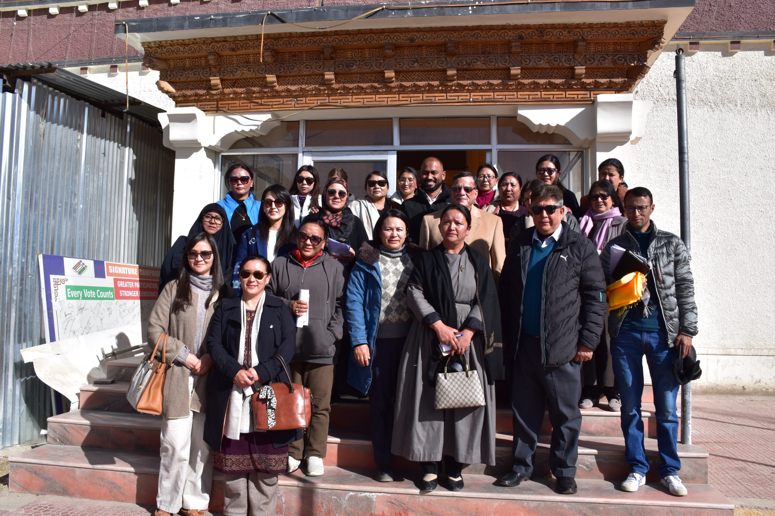 New Districts Committee meets with Women Representatives of Leh District