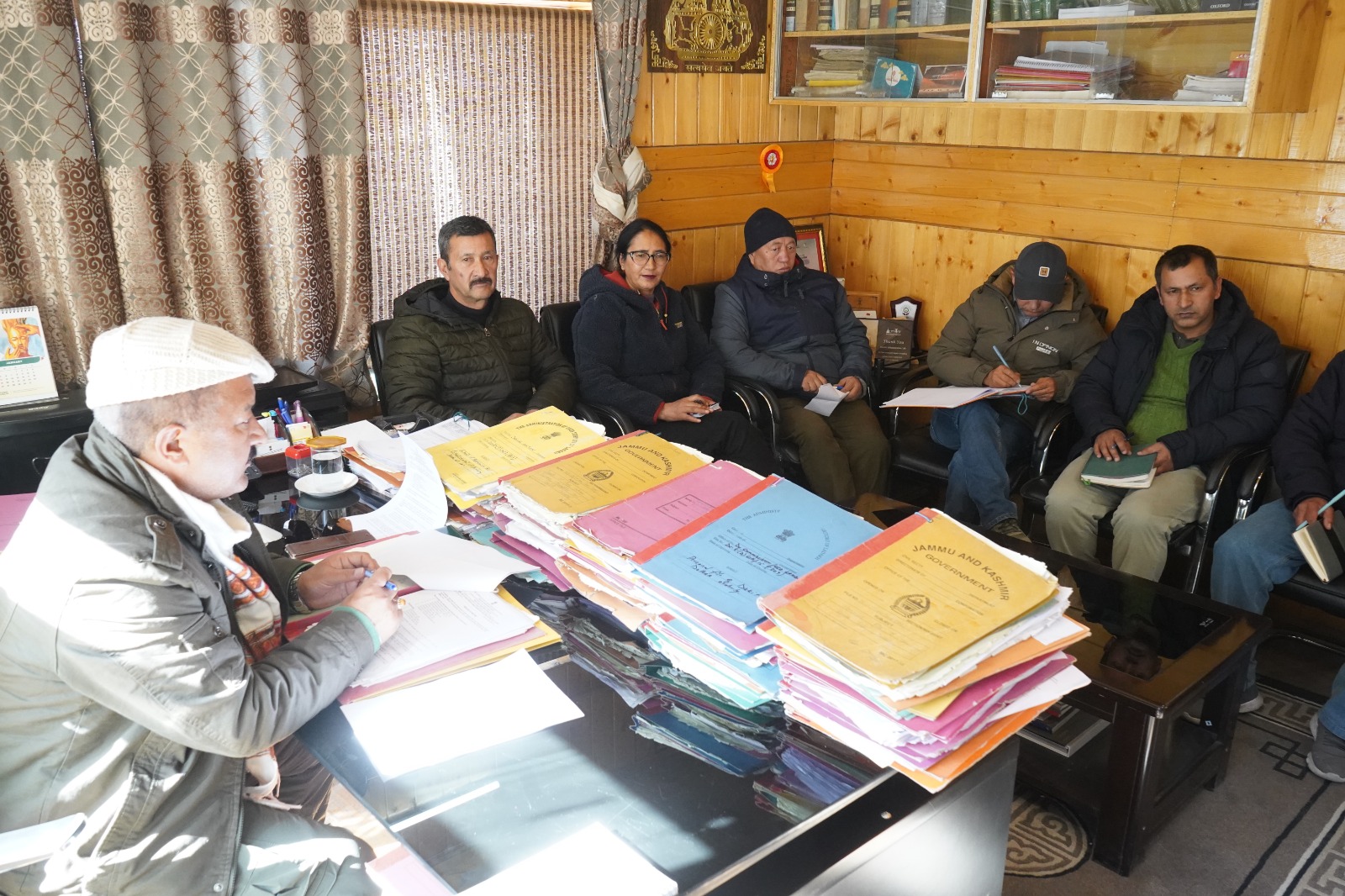 ADC Leh chairs preparatory meeting regarding arrangements for Christmas/ Losar