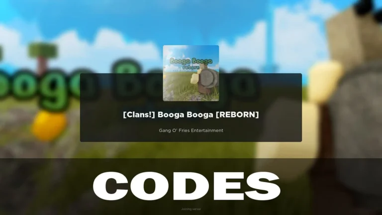 Active Booga Booga Reborn Codes