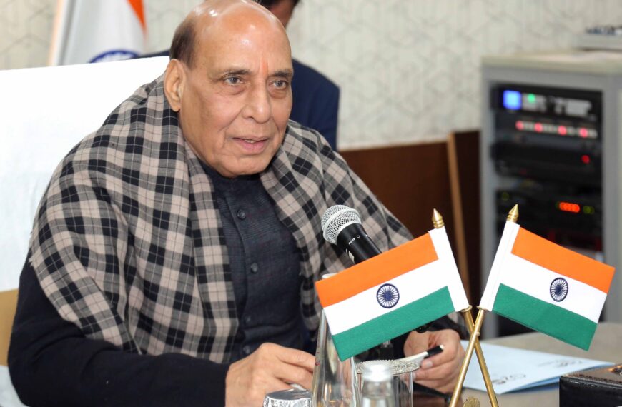 Defense Minister Rajnath Singh to celebrate Veterans Day in Jammu’s Akhnoor today