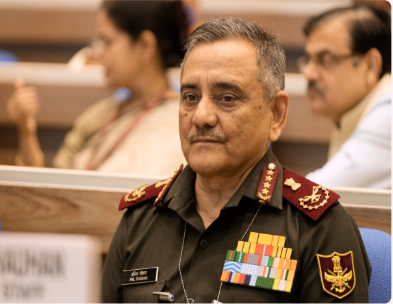 Never ever give up: Chief of Defence Staff tells youth of India