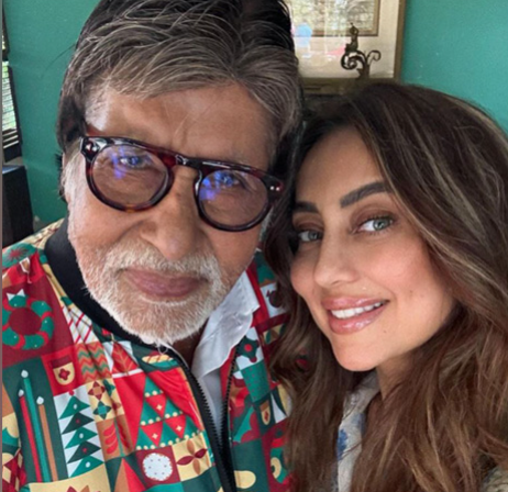 Anusha Dandekar reunites with Amitabh Bachchan, shares picture