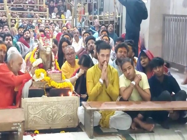 Darshan Kumaar seeks blessings at Mahakaleshwar Temple in Ujjain